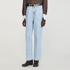 Sandro / Straight-leg jeans Blue