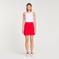 Sandro / Mini knit skirt Red