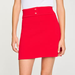 Sandro / Mini knit skirt Red