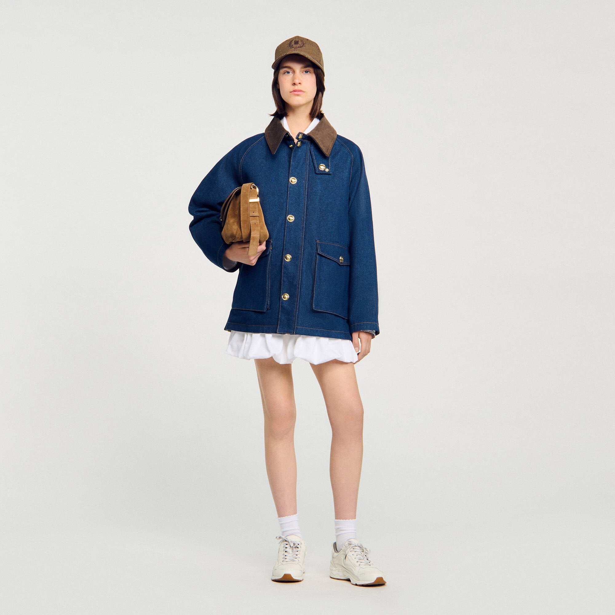 Sandro / Denim workwear jacket Blue Jean