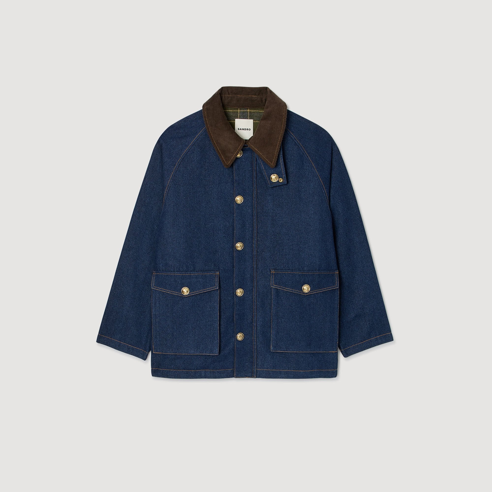 Sandro / Denim workwear jacket Blue Jean