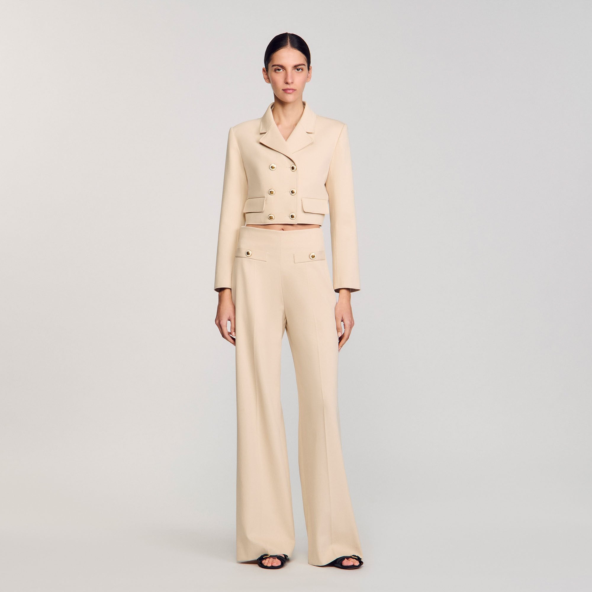 Sandro / Suit trousers Sand