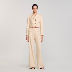 Sandro / Suit trousers Sand