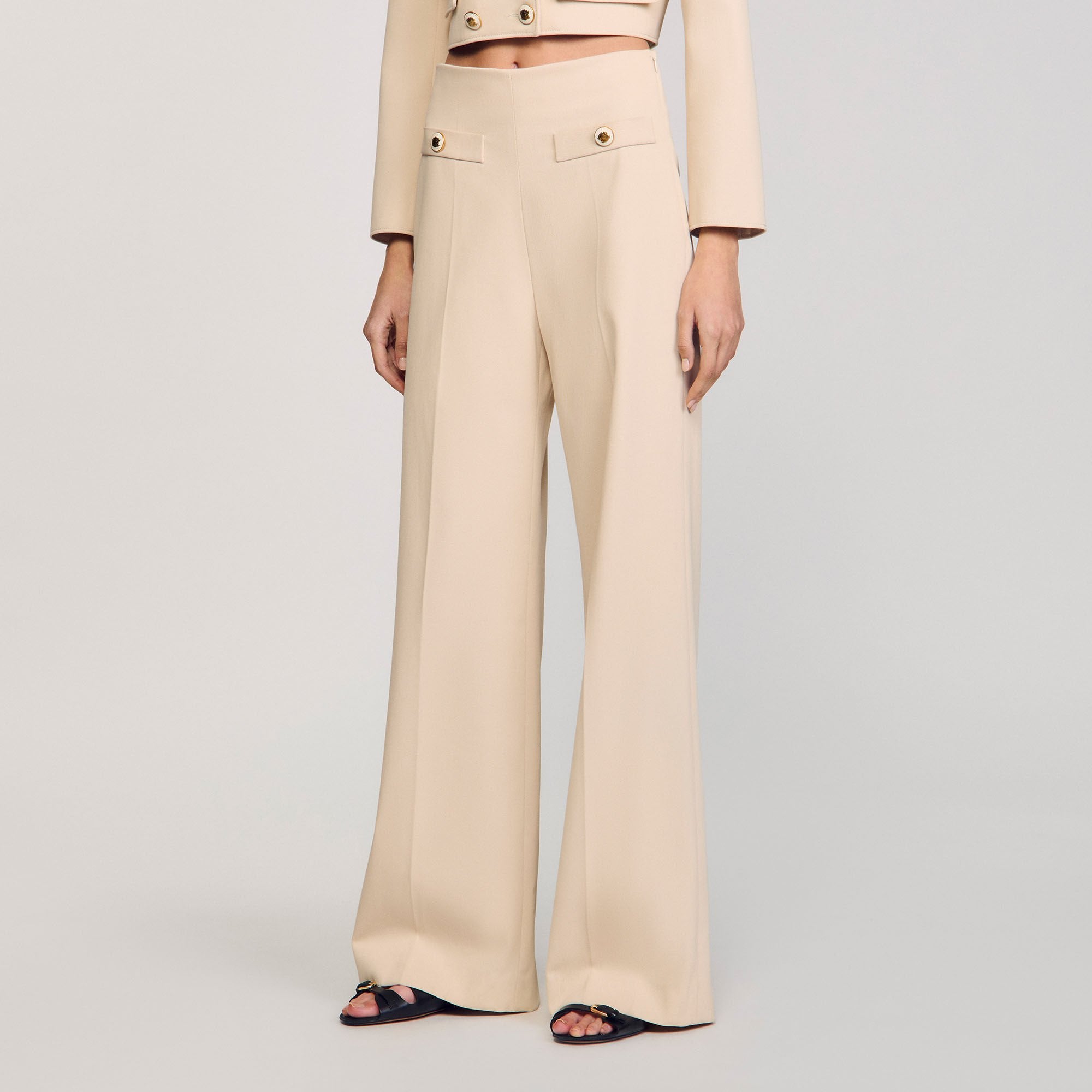 Sandro / Suit trousers Sand