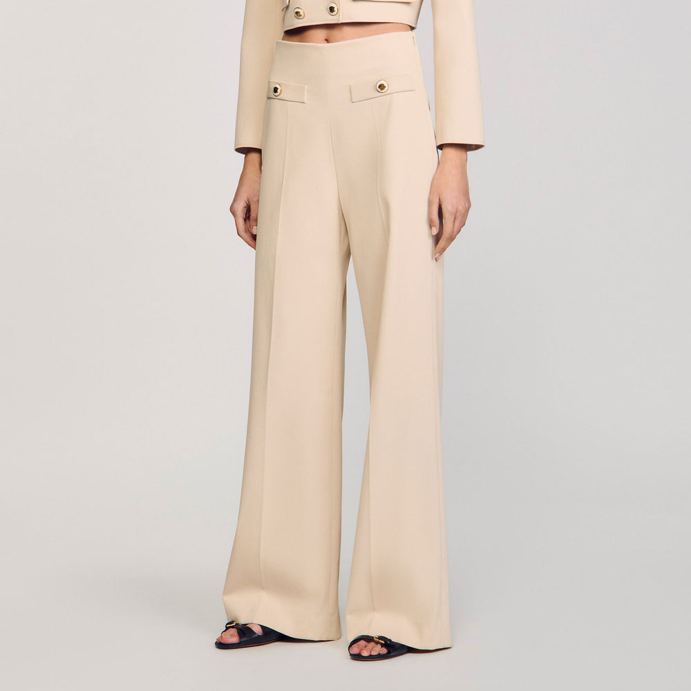 Sandro / Suit trousers Sand
