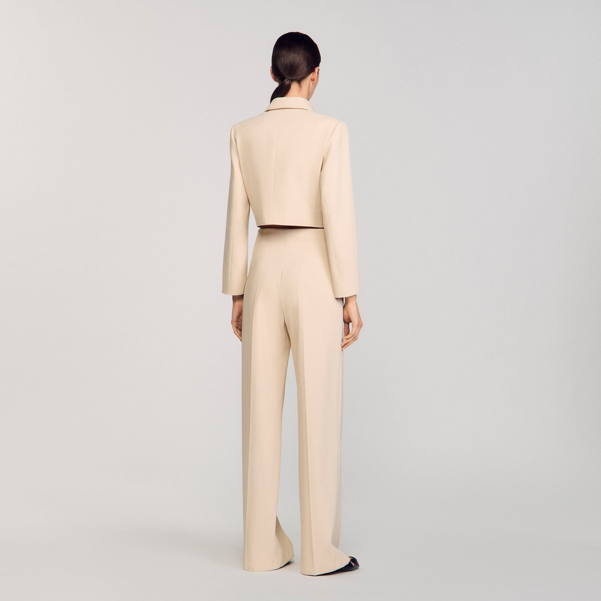Sandro / Suit trousers Sand