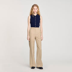 Sandro / Suit trousers Sand