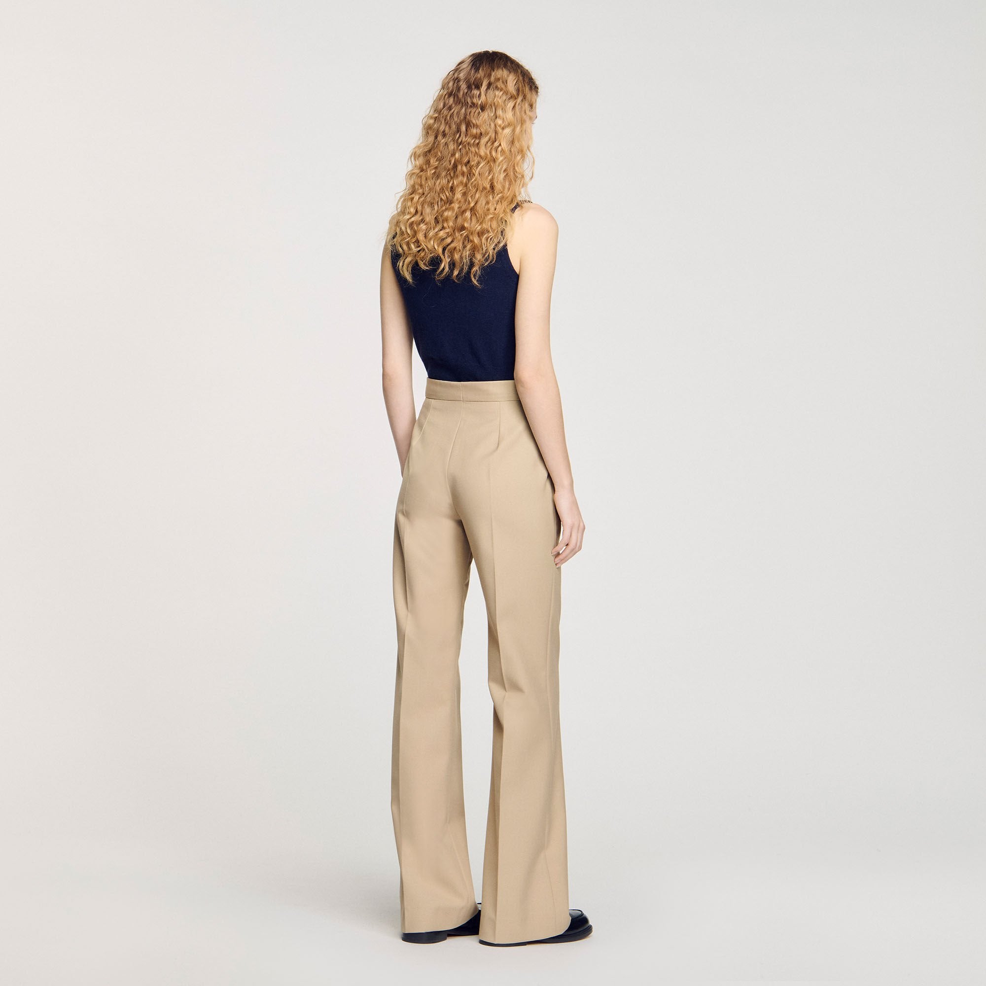 Sandro / Suit trousers Sand