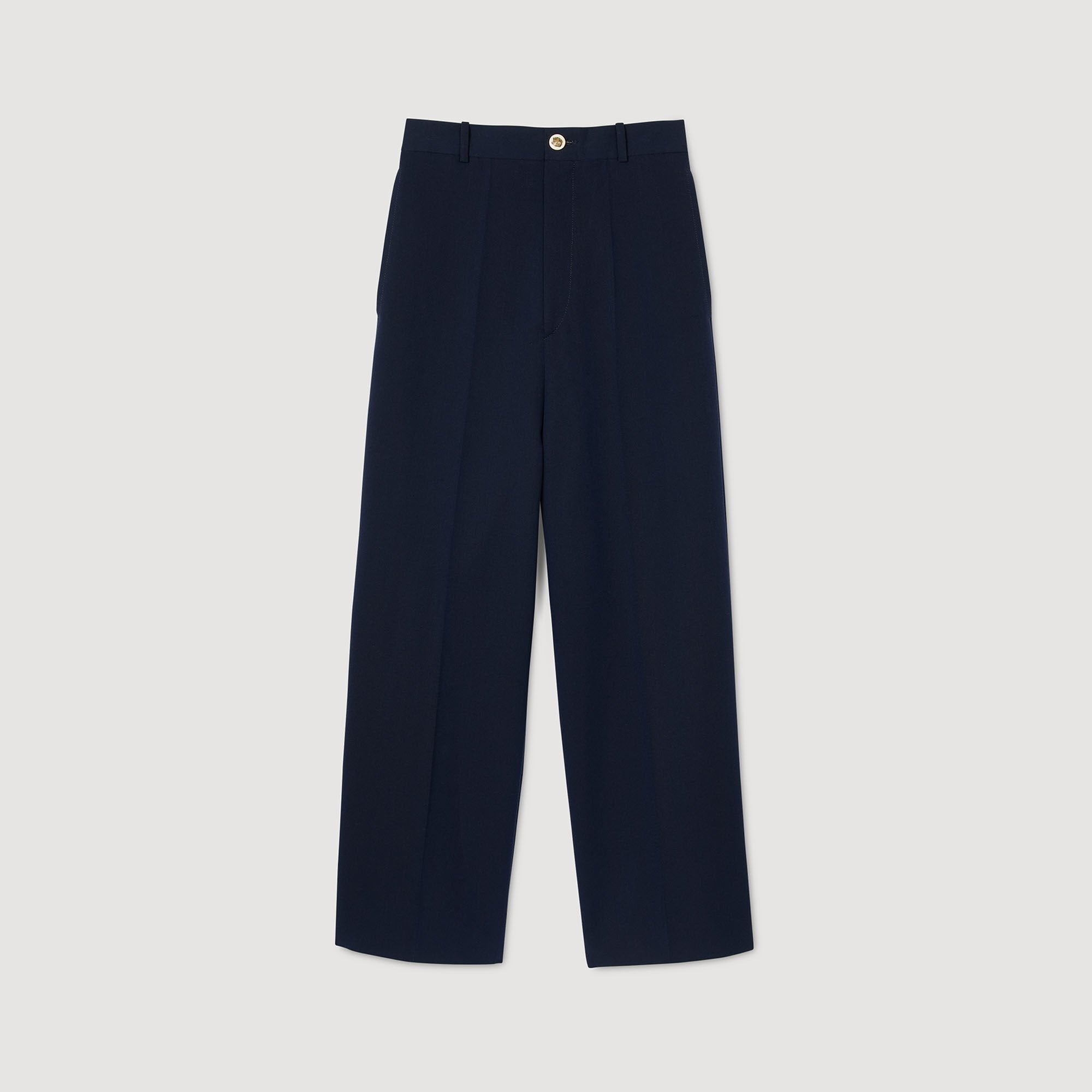 Sandro / Suit trousers Navy Blue