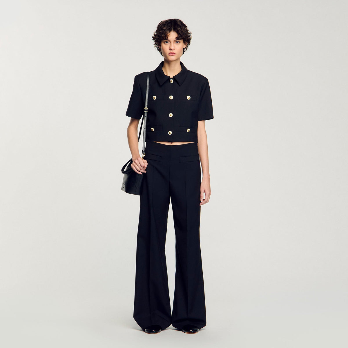Sandro / Suit trousers Black