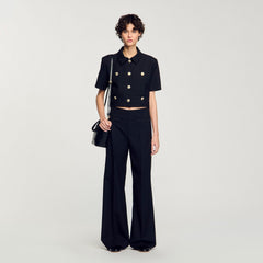 Sandro / Suit trousers Black