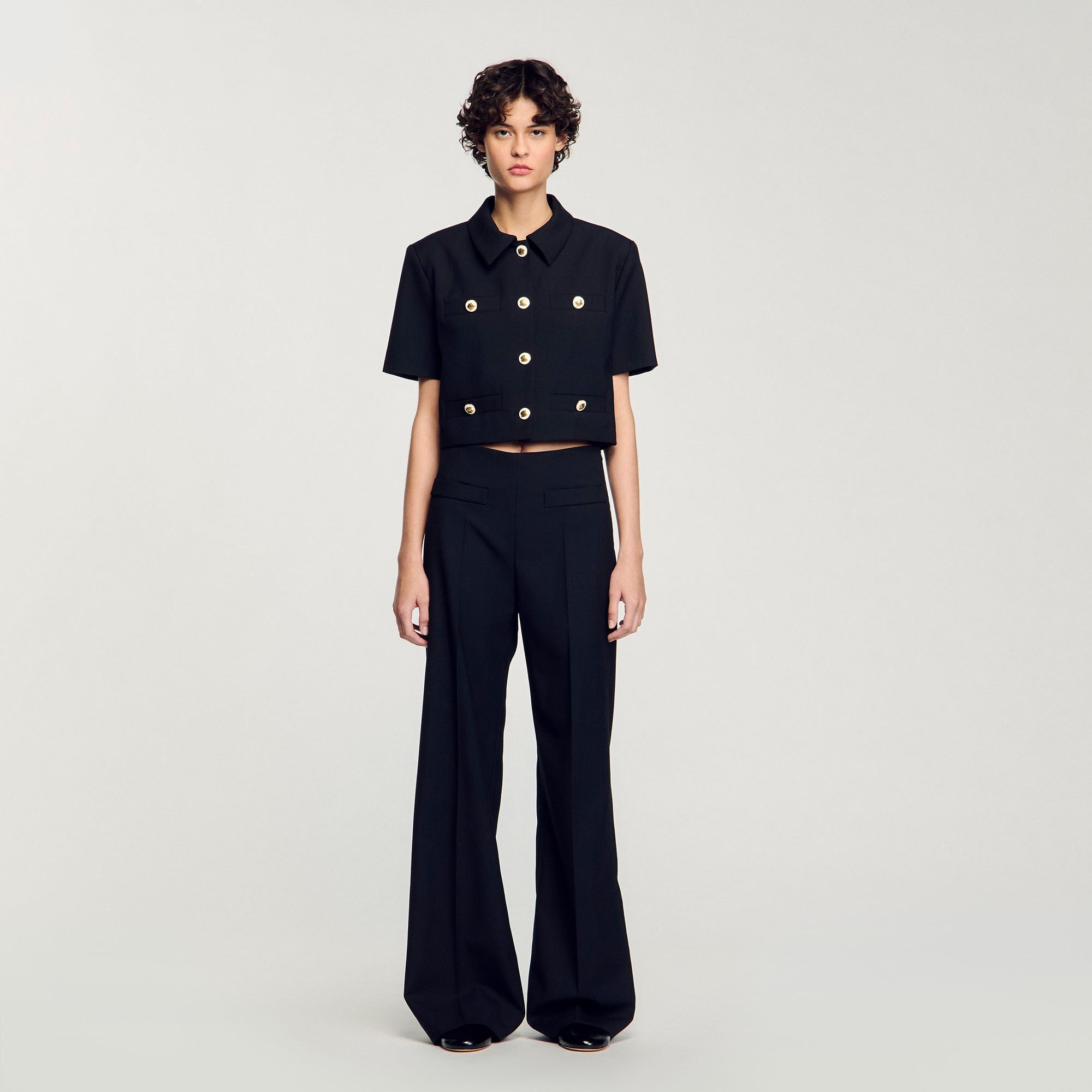 Sandro / Suit trousers Black