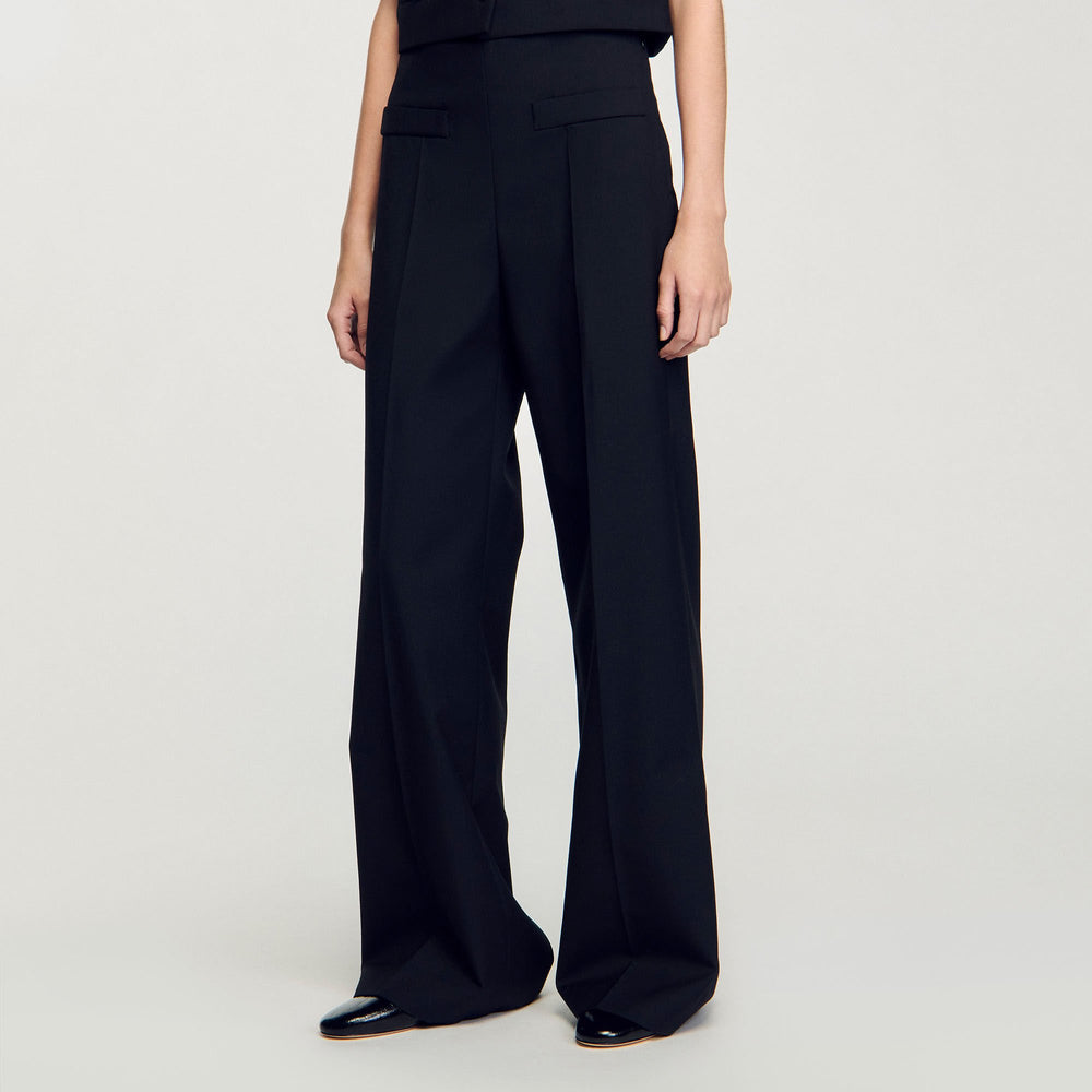 Sandro / Suit trousers Black