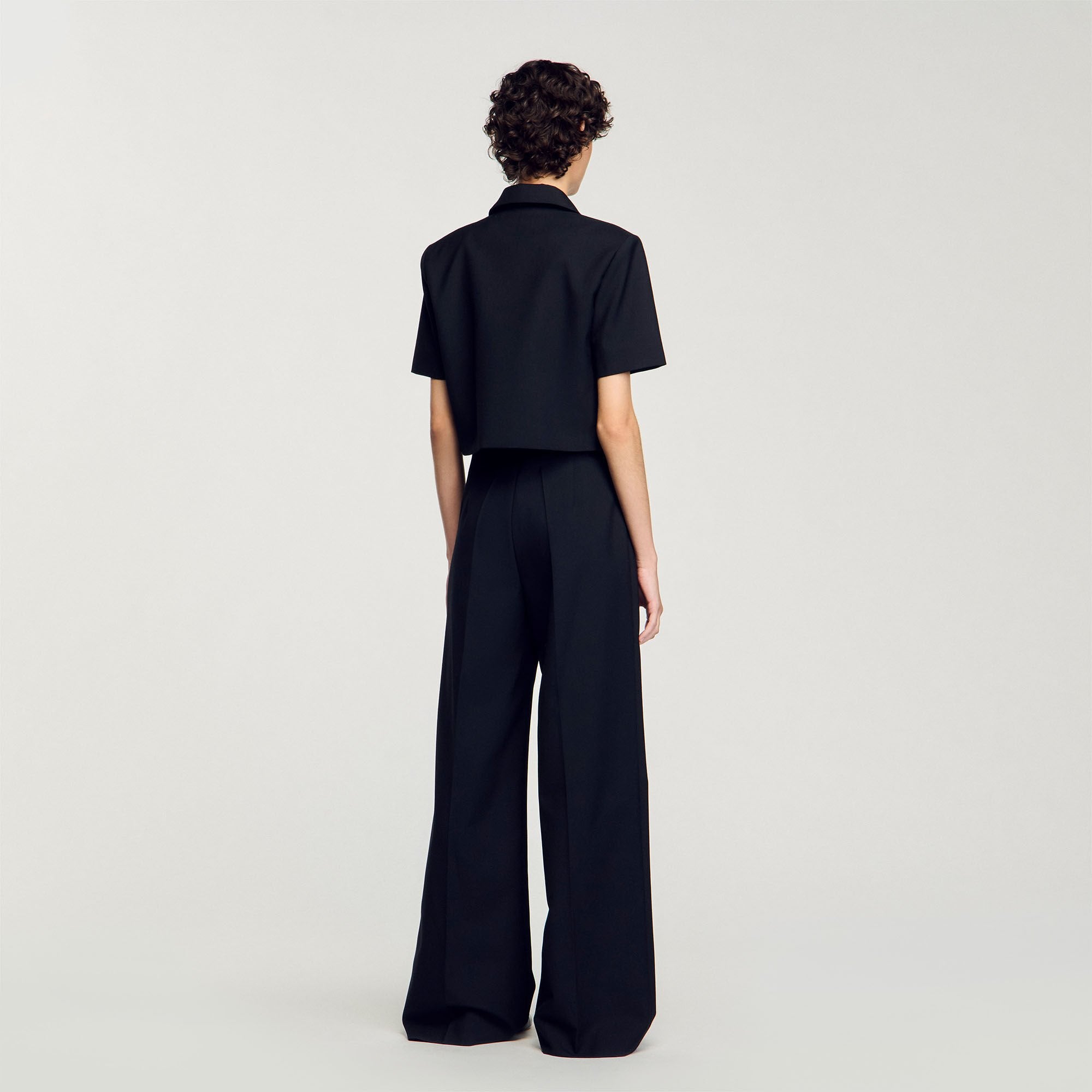 Sandro / Suit trousers Black