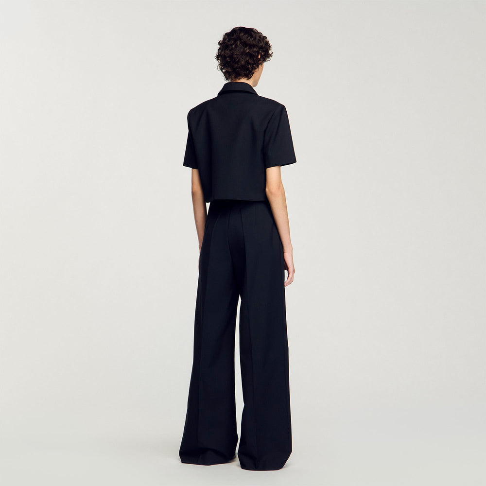 Sandro / Suit trousers Black