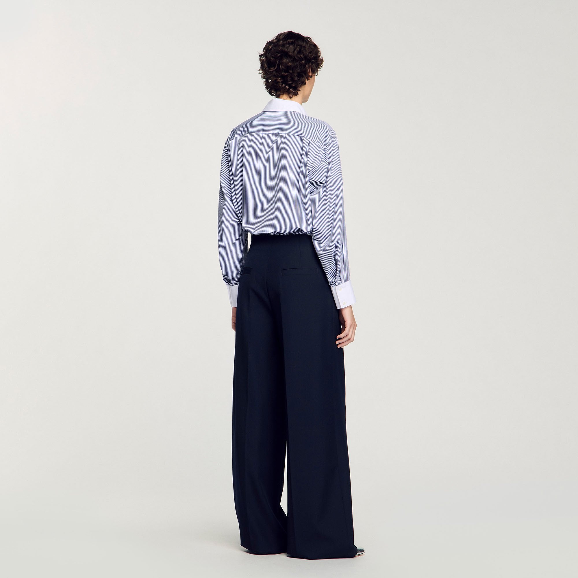 Sandro / Suit trousers Navy Blue