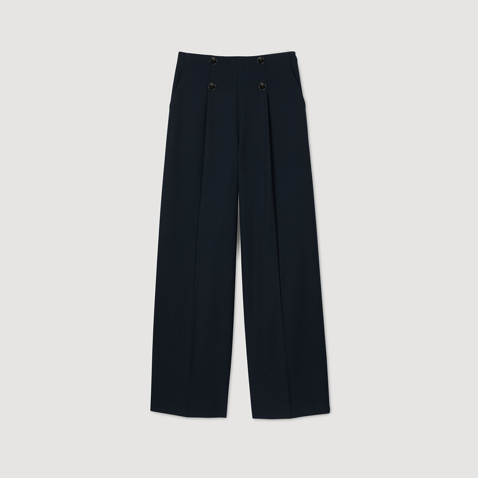 Sandro / Suit trousers Navy Blue