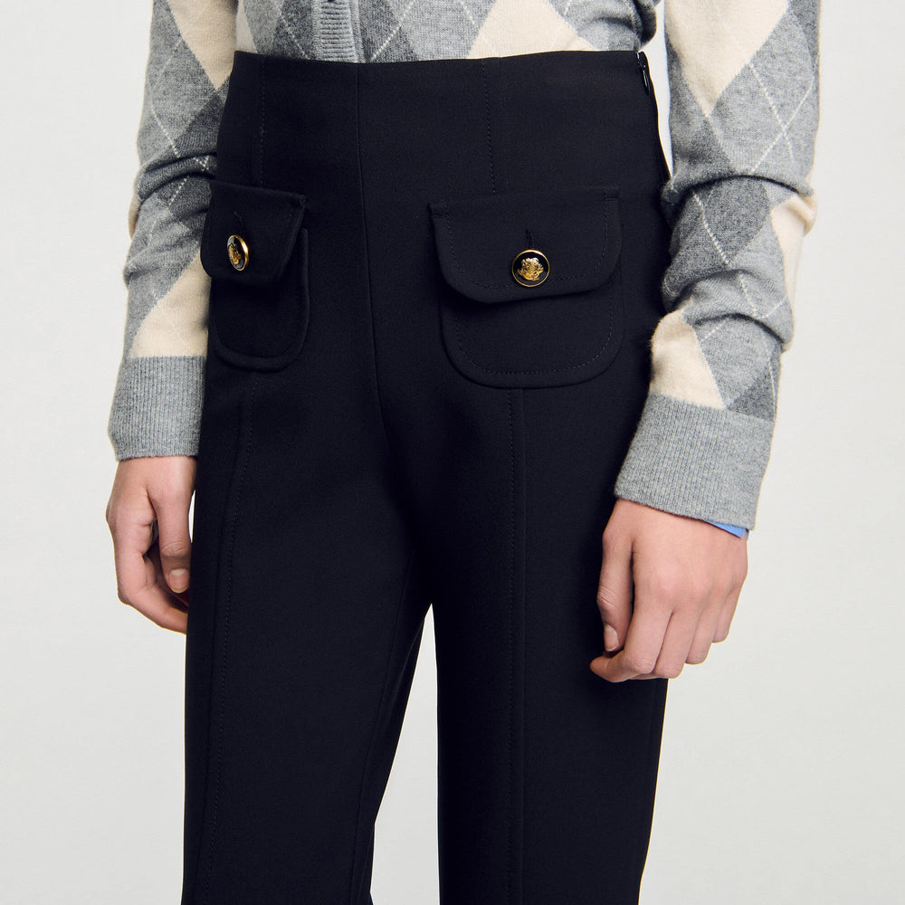 Sandro / Capri trousers Black