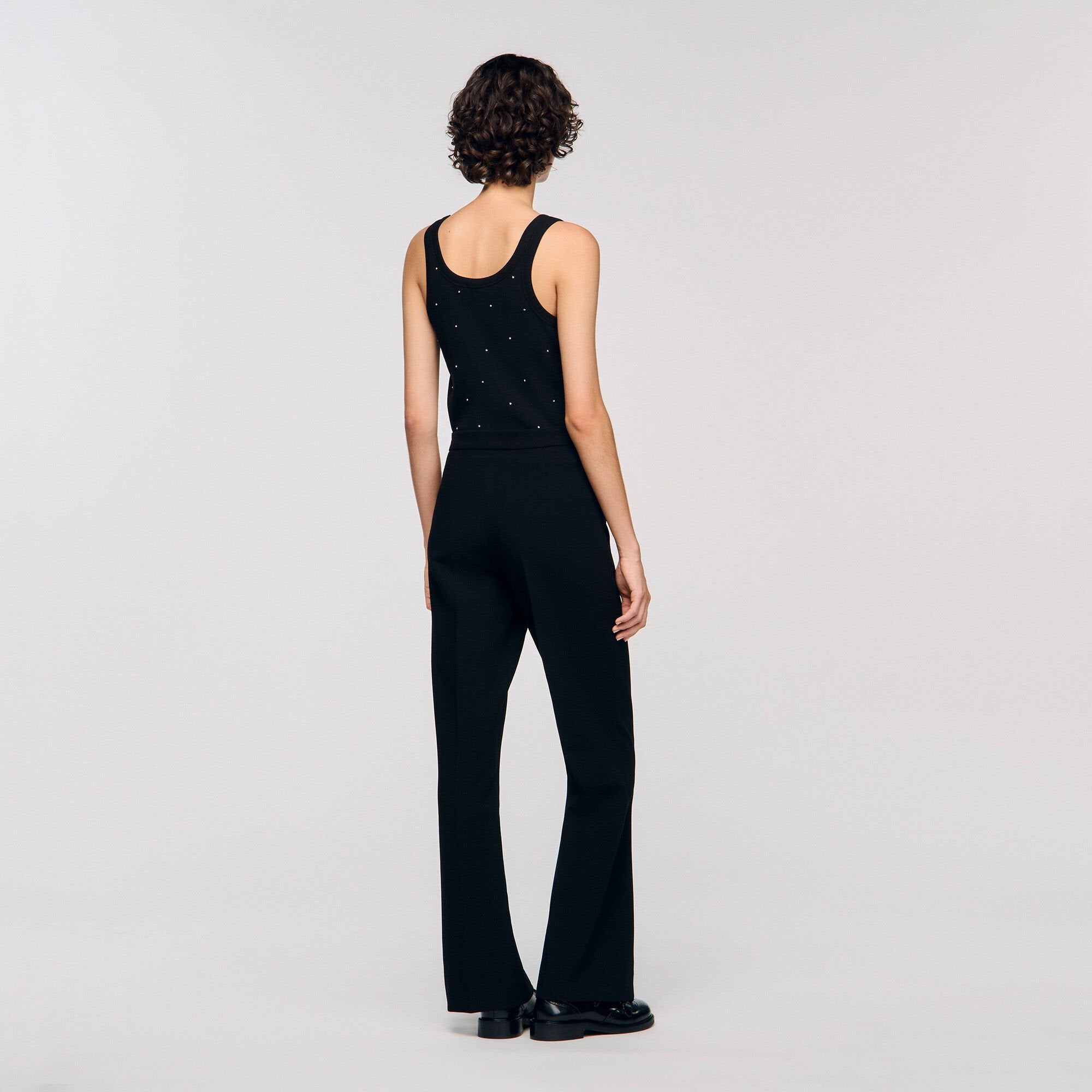 Sandro / Straight-leg trousers Black