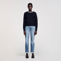 Sandro / Wool blend sweater Black