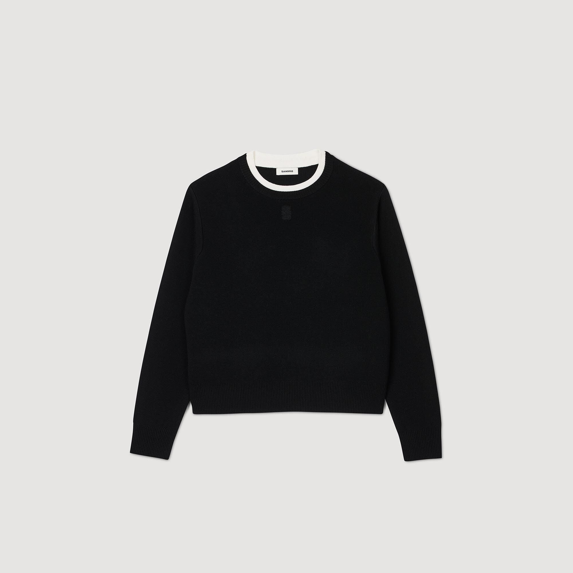 Sandro / Wool blend sweater Black