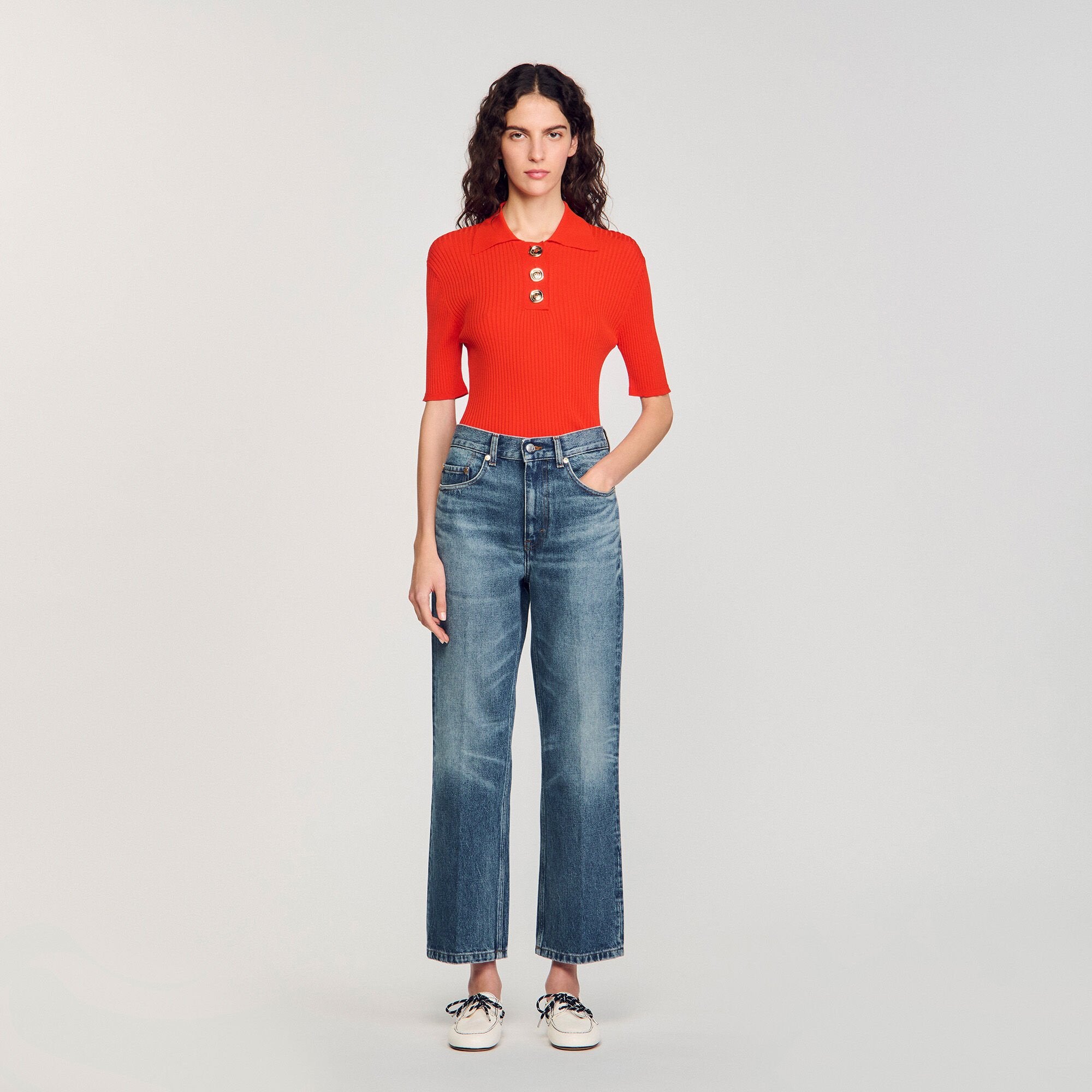 Sandro / Polo-neck sweater Poppy