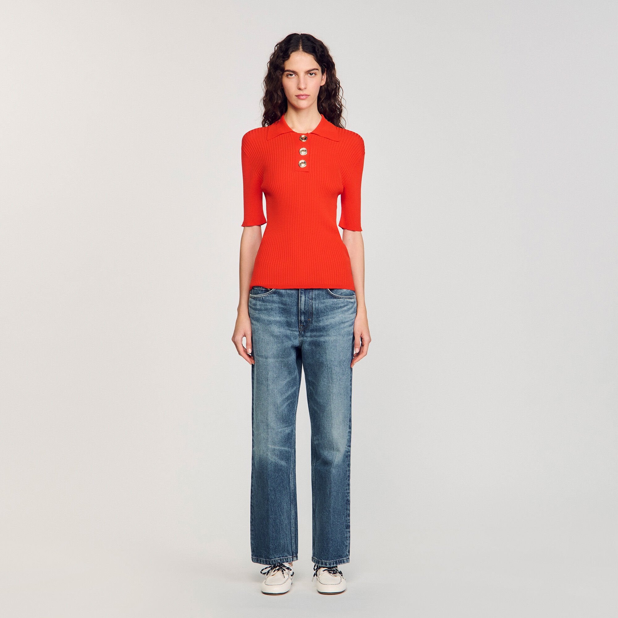 Sandro / Polo-neck sweater Poppy
