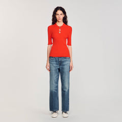 Sandro / Polo-neck sweater Poppy
