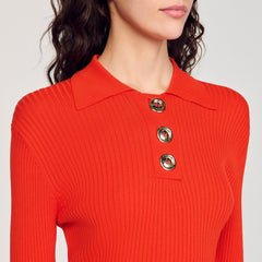 Sandro / Polo-neck sweater Poppy