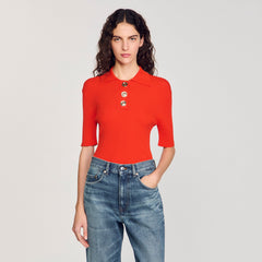 Sandro / Polo-neck sweater Poppy