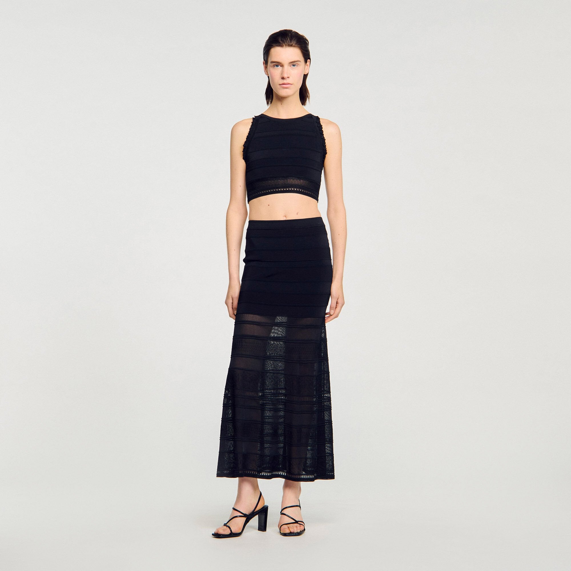 Sandro / Sleeveless top Black