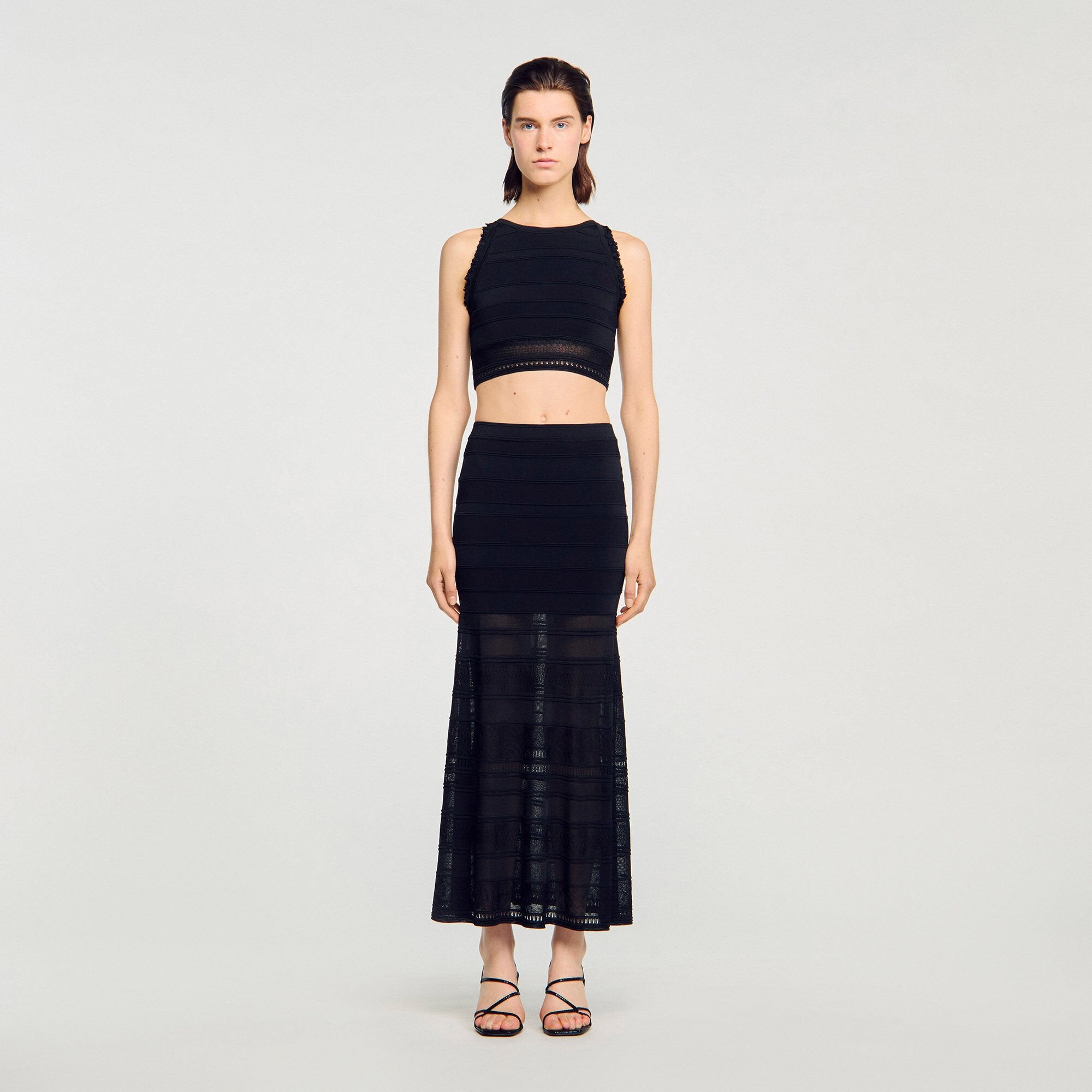 Sandro / Sleeveless top Black