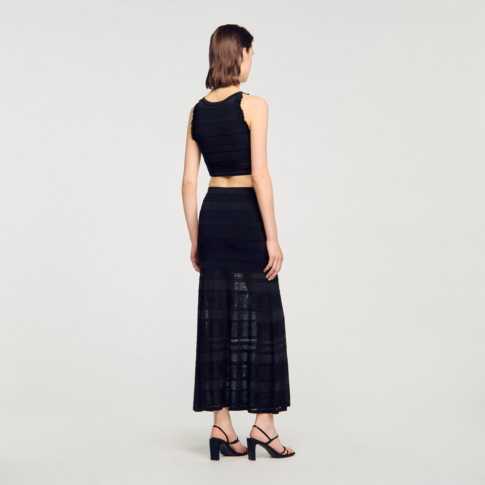 Sandro / Sleeveless top Black