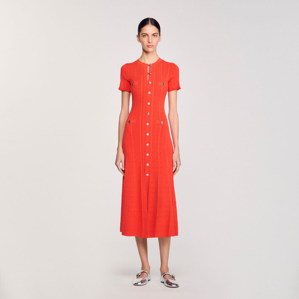 Sandro / Knit maxi dress Poppy