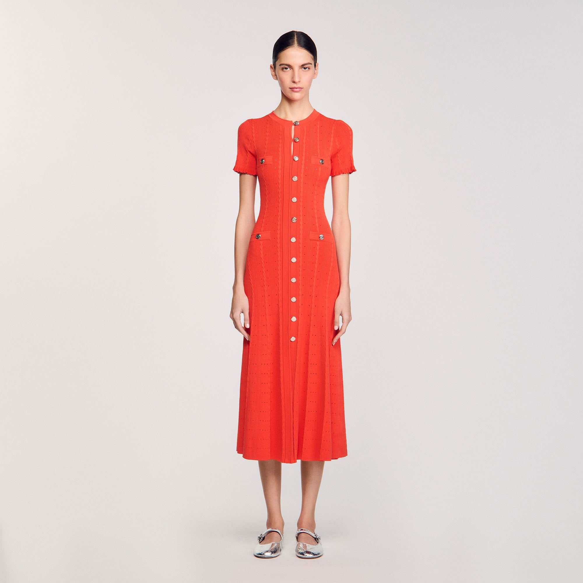 Sandro / Knit maxi dress Poppy