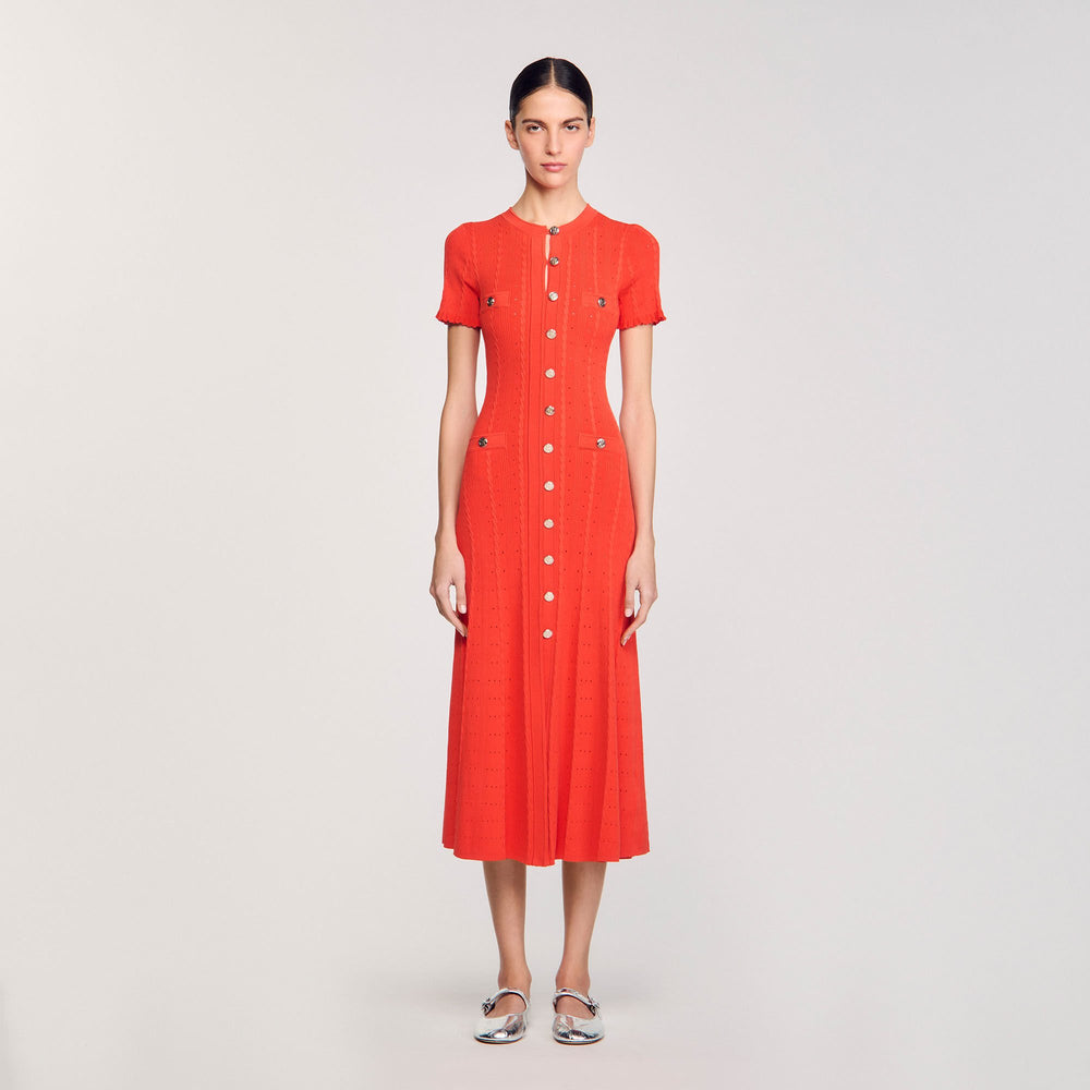 Sandro / Knit maxi dress Poppy