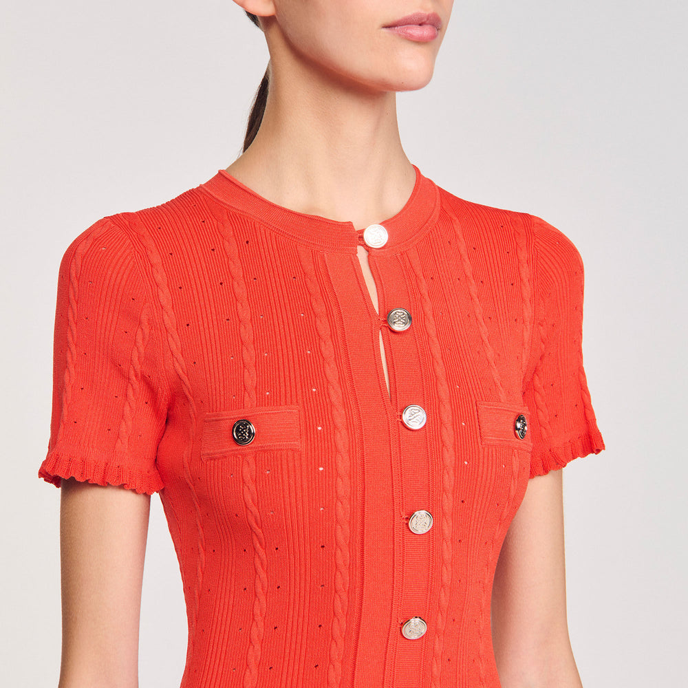 Sandro / Knit maxi dress Poppy