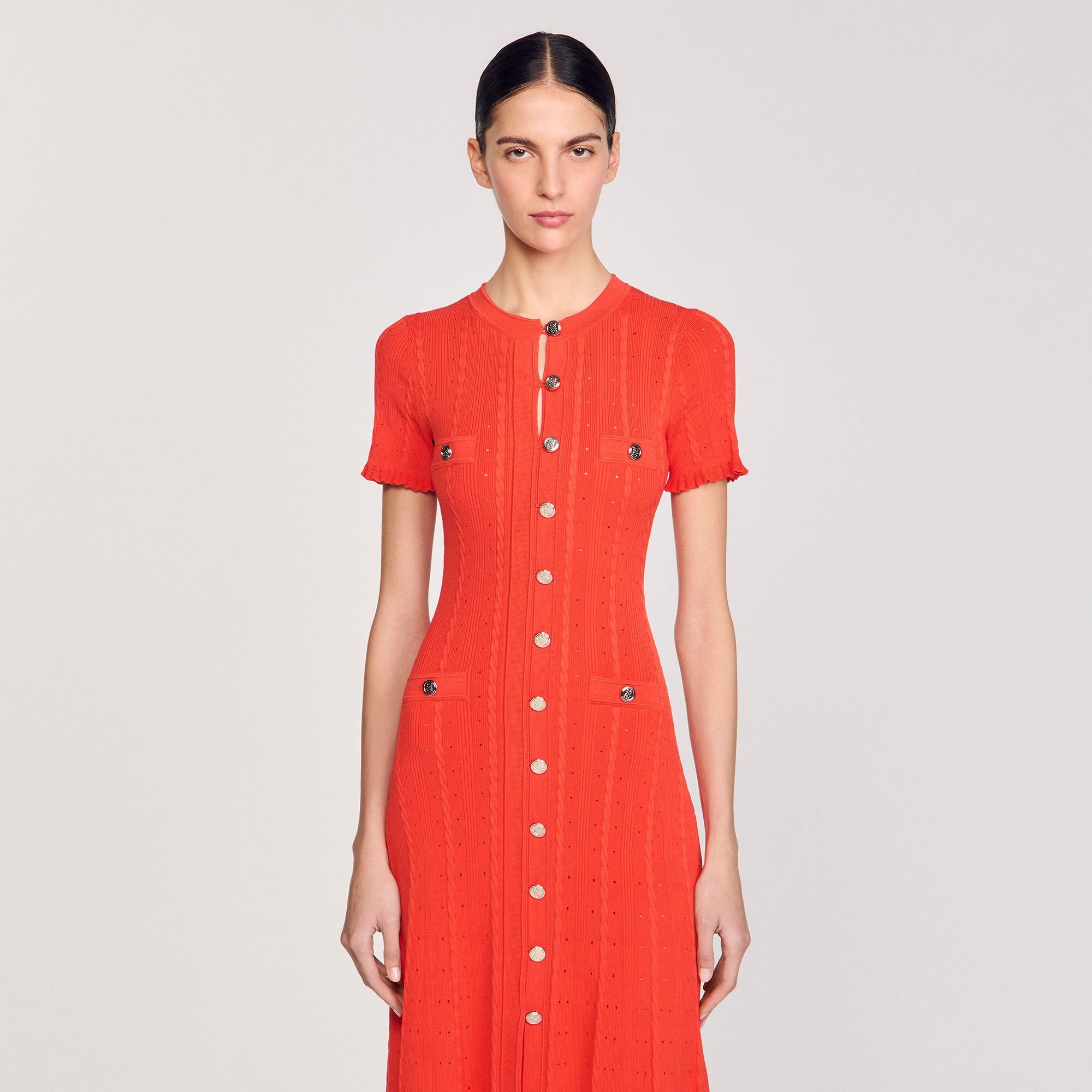 Sandro / Knit maxi dress Poppy