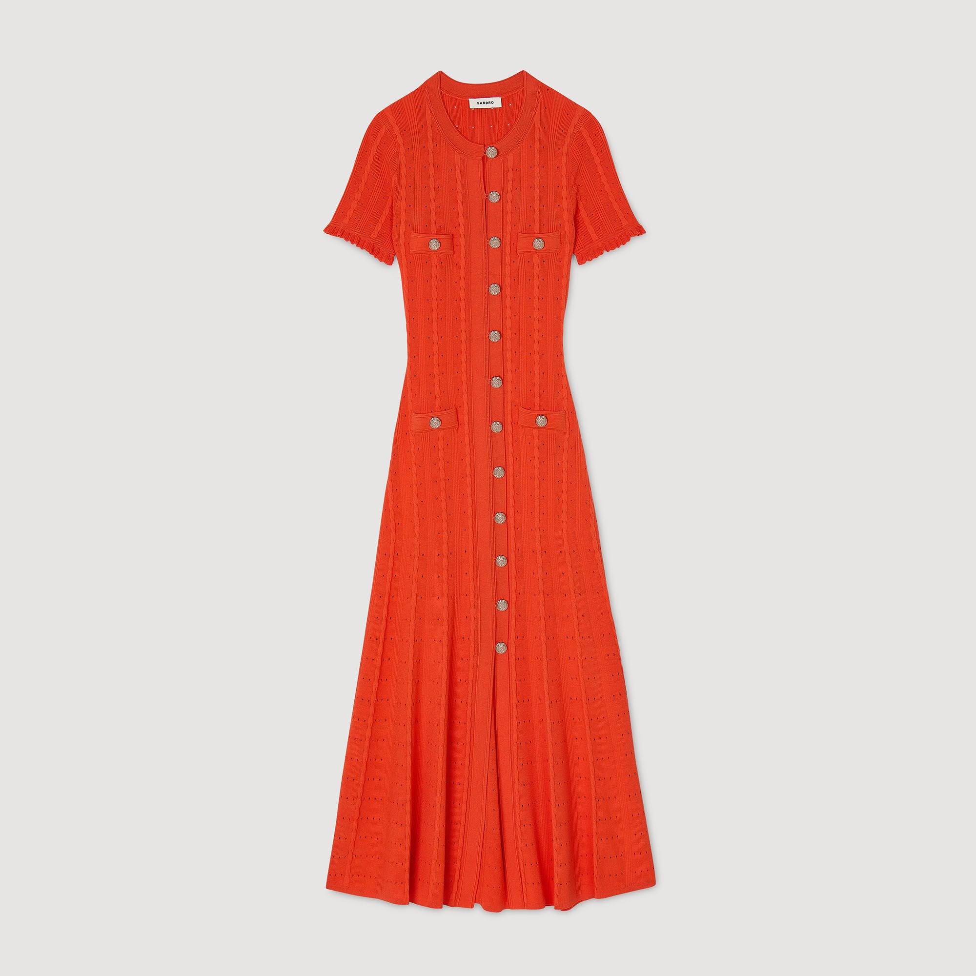 Sandro / Knit maxi dress Poppy