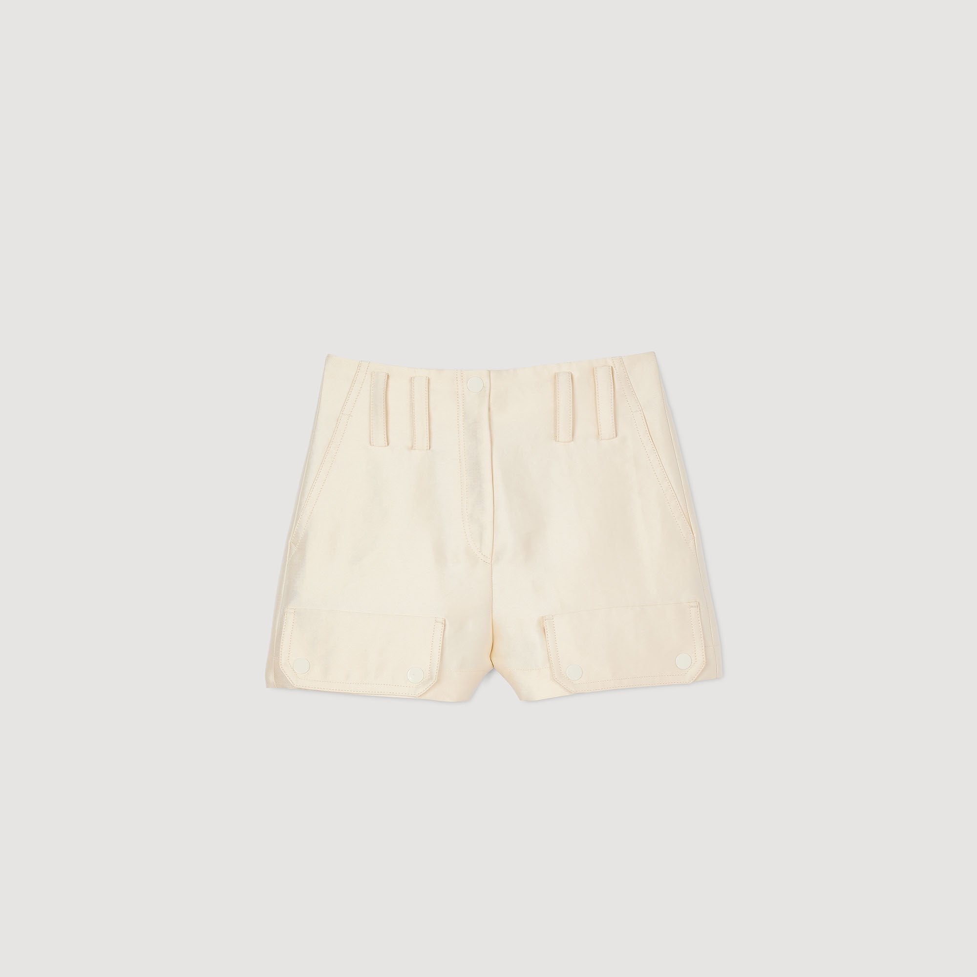Sandro / Cargo shorts Ecru