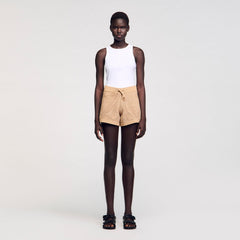 Sandro / Strass shorts Sand