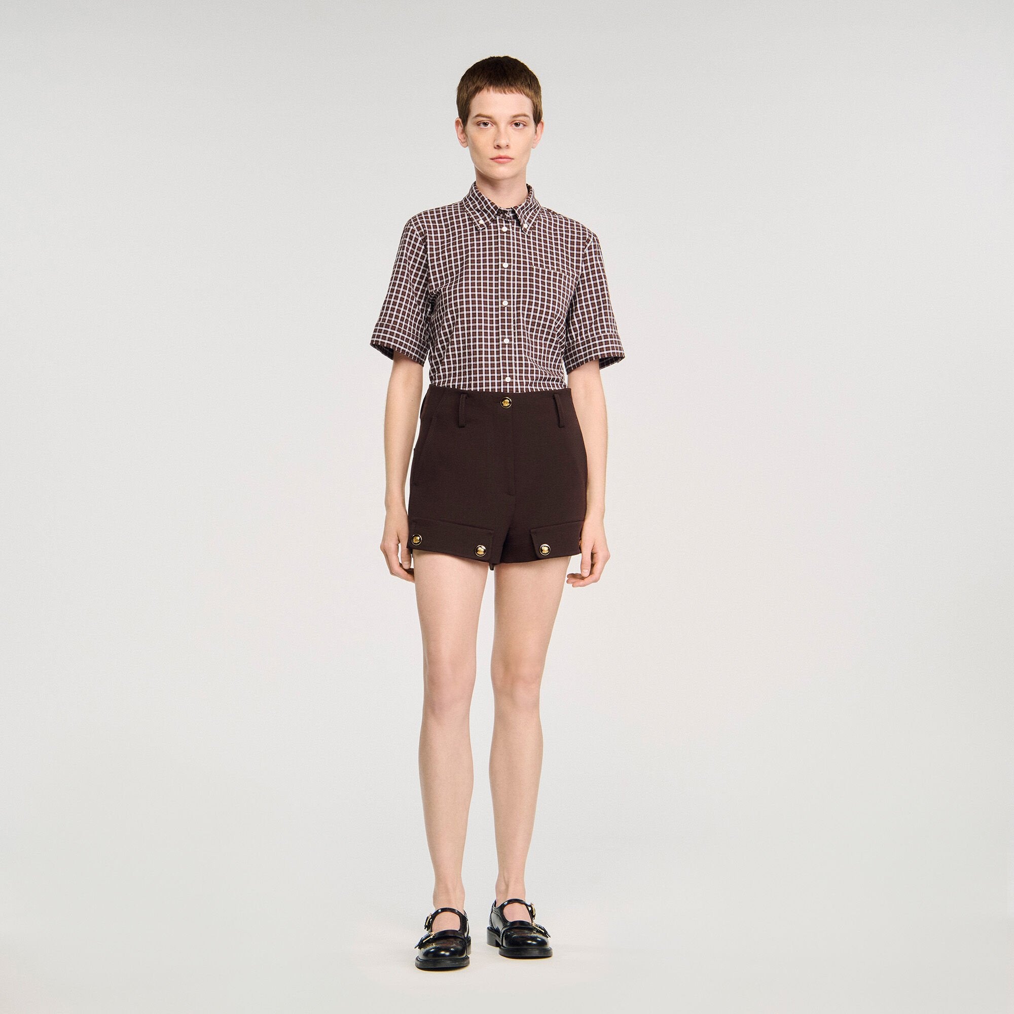 Sandro / Carpenter shorts Brown