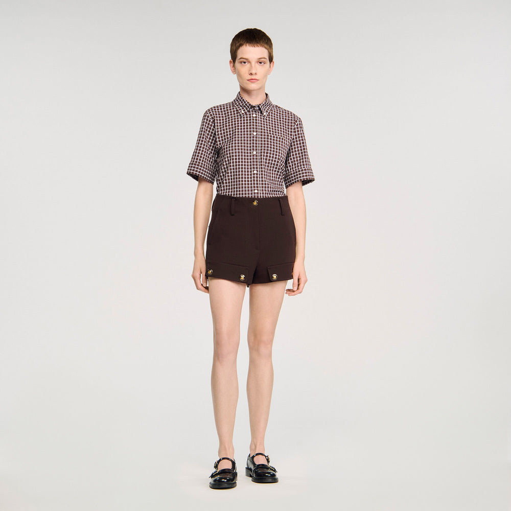 Sandro / Carpenter shorts Brown