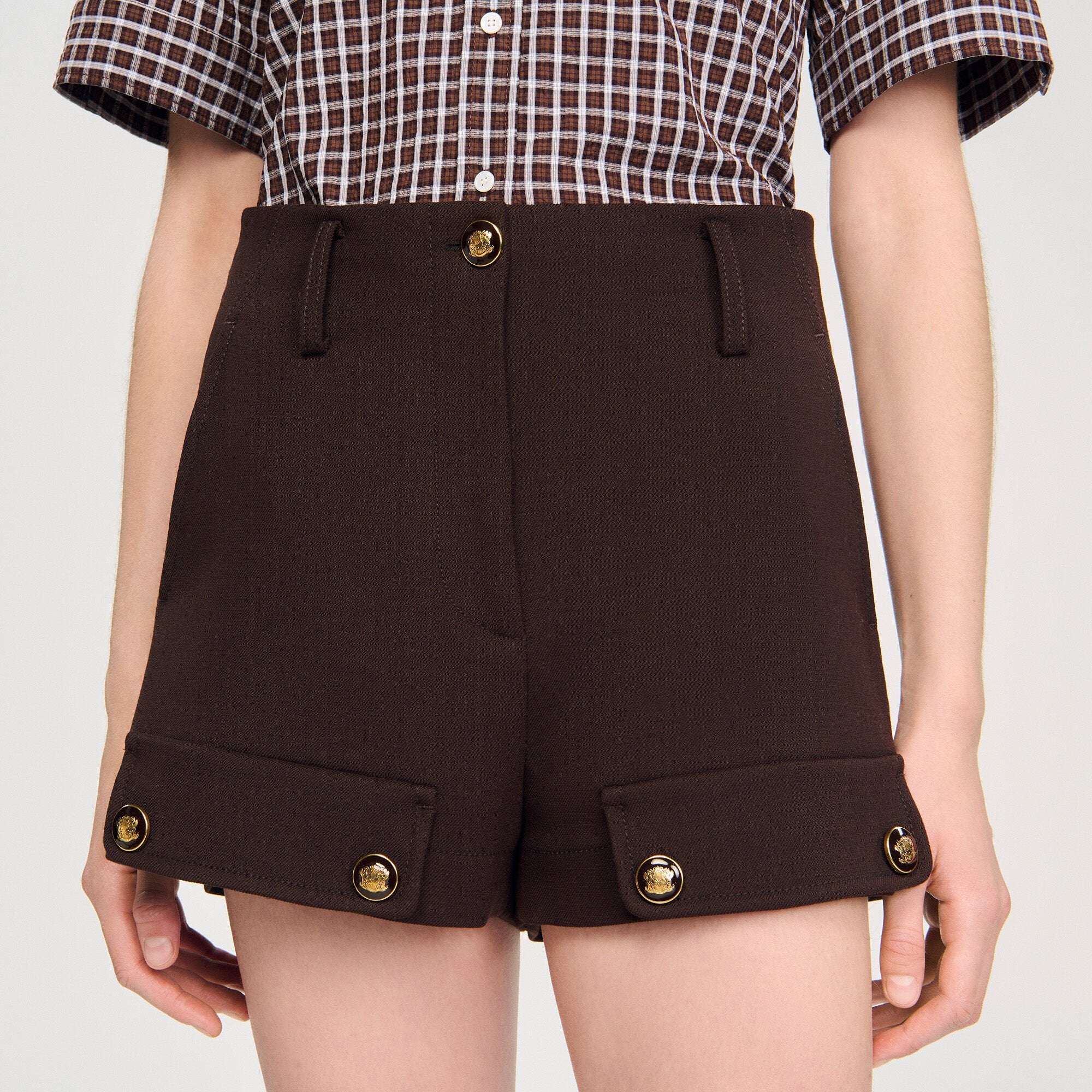 Sandro / Carpenter shorts Brown