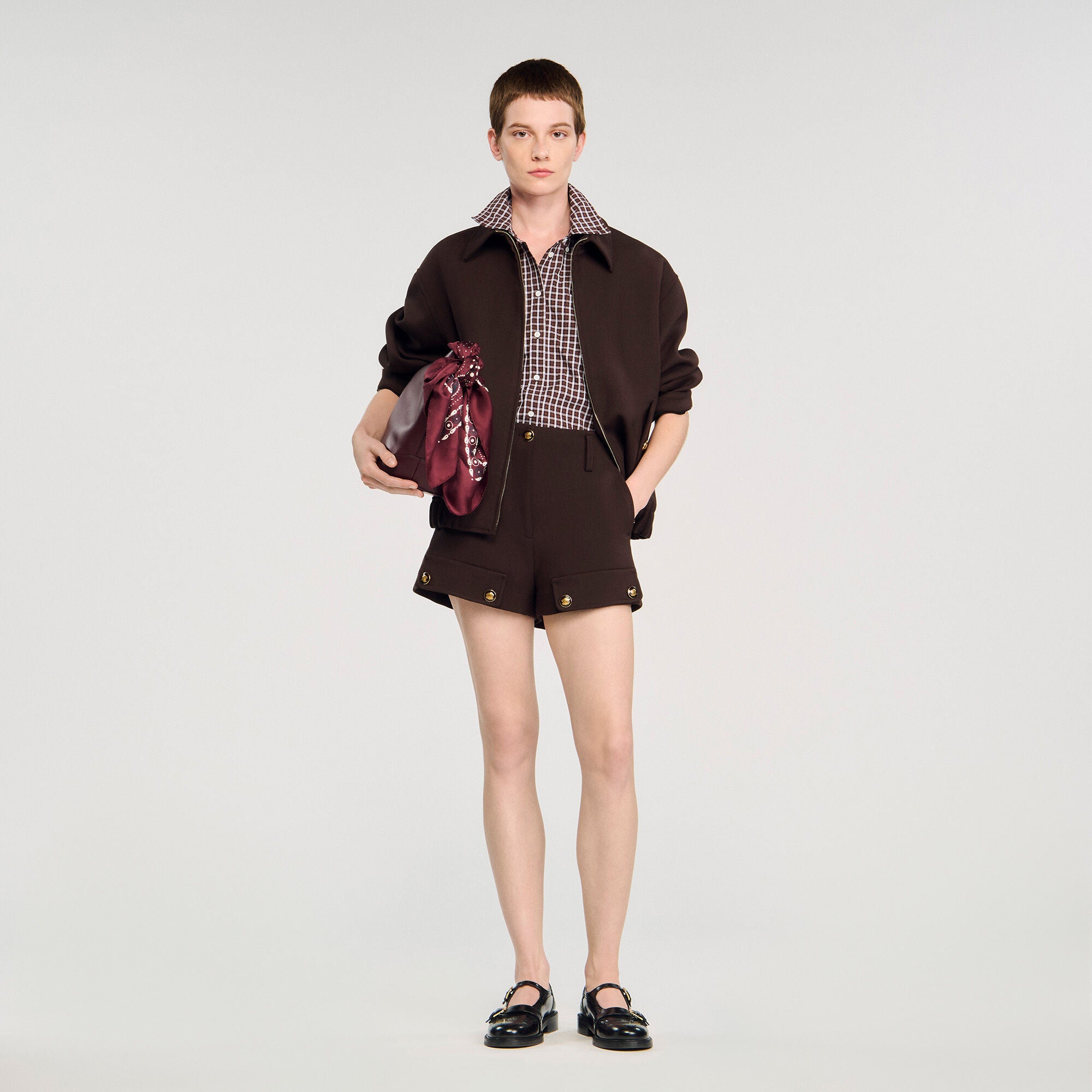 Sandro / Carpenter shorts Brown