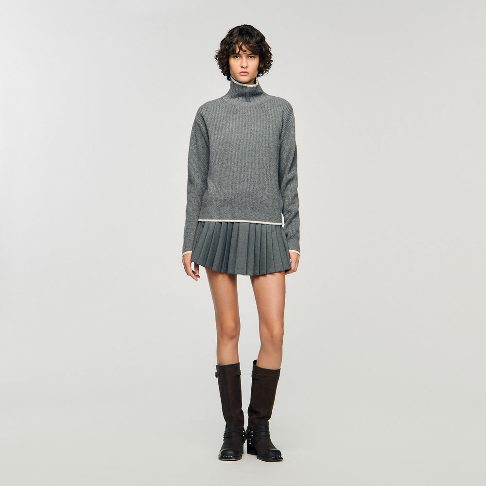 Sandro / Pleated skort Grey