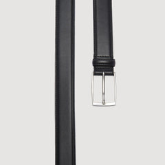 Sandro / Smooth leather belt Black