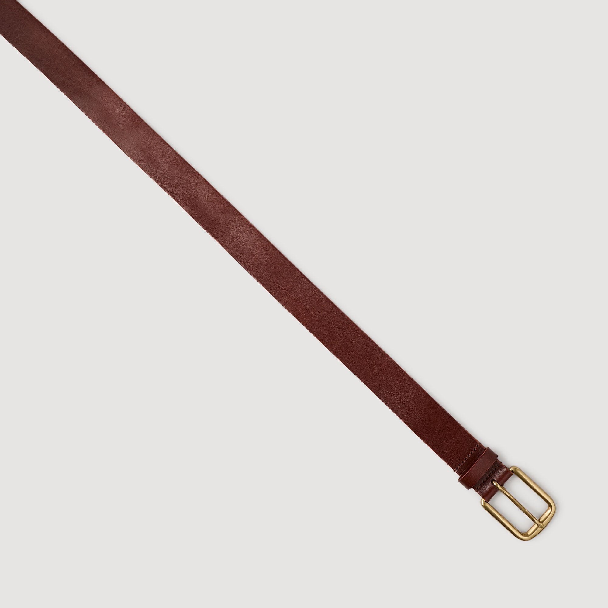 Sandro / Leather belt Chocolate