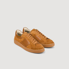 Sandro / Suede Sneakers Camel