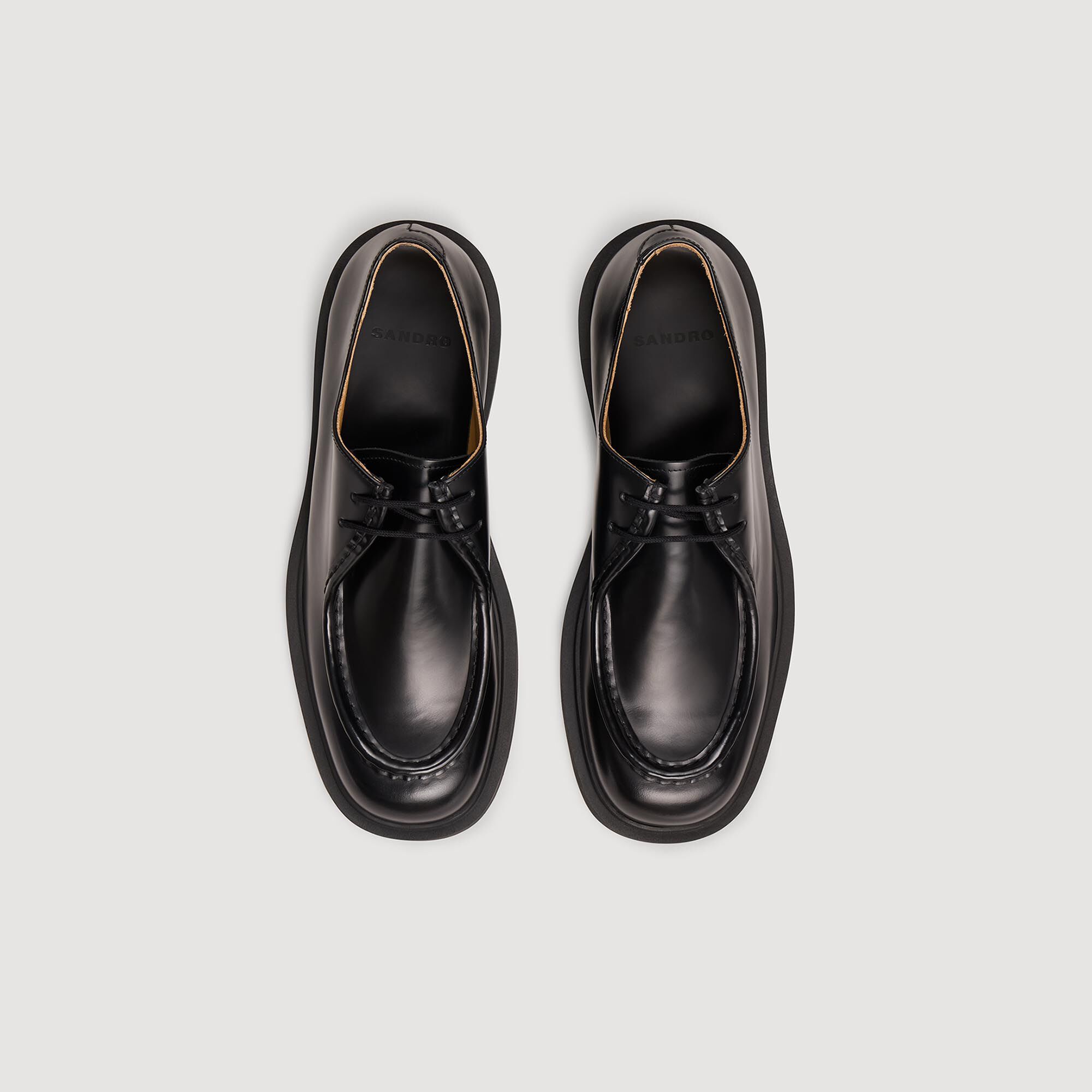 Sandro / Patent leather dress shoes Black